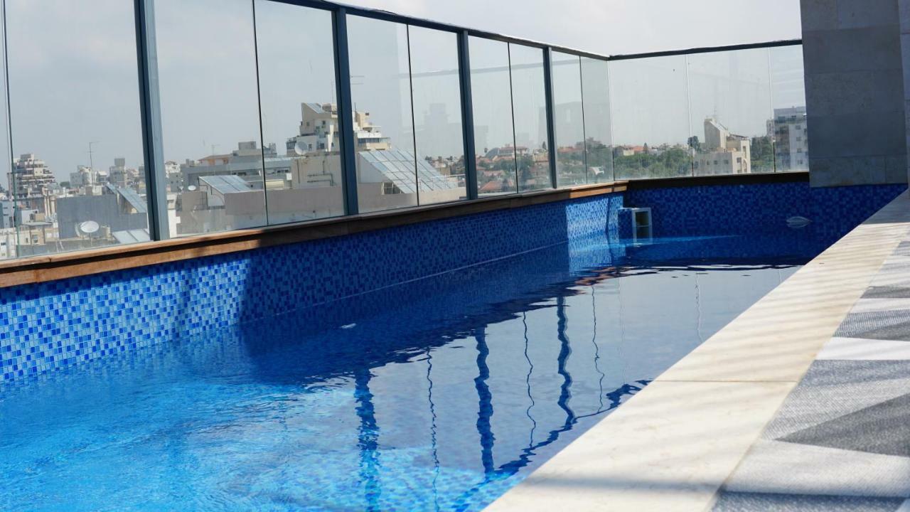 Luxury Rooftop Apartment In Netanya Extérieur photo